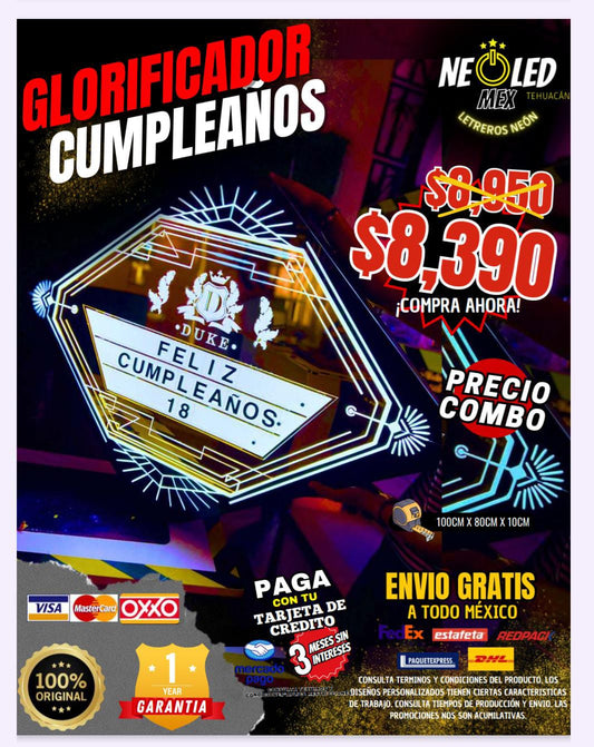 GLORIFICADOR CUMPLEAÑOS