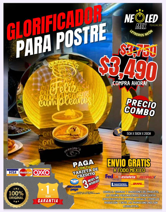 GLORIFICADOR PARA POSTRE