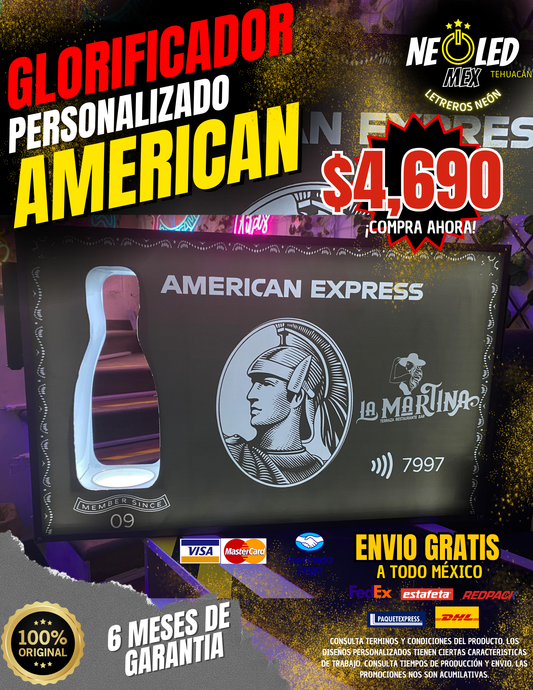 GLORIFICADOR AMERICAN EXPRESS