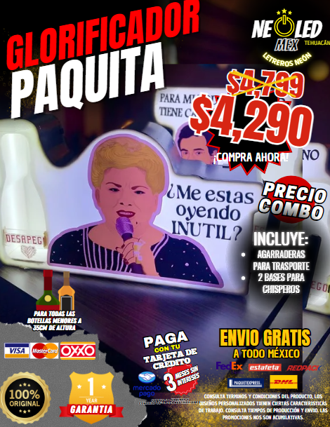 GLORIFICADOR PAQUITA