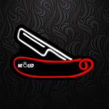 LETRERO NEÓN NAVAJA BARBER