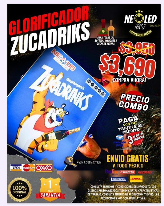 GLORIFICADOR ZUCADRINKS