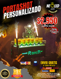 Porta Shot Personalizado RGB Acrilico