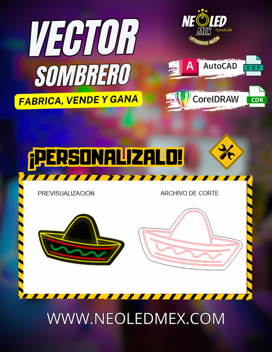 VECTOR SOMBRERO