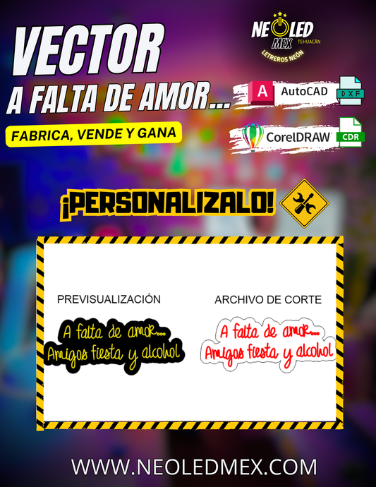 VECTOR A FALTA DE AMOR