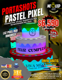 GLORIFICADOR Y PORTASHOTS PASTEL PIXEL