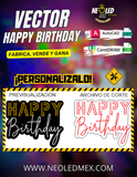 VECTOR HAPPY BIRTHDAY