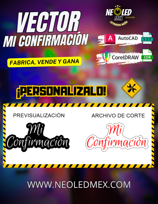 VECTOR MI CONFIRMACIÓN