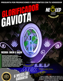 GLORIFICADOR PARA BOTELLA GAVIOTA ACRILICO LUZ LED