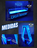 Porta Shot Personalizado RGB Acrilico