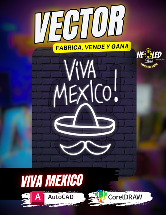 VECTOR VIVA MEXICO