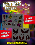 MEGA PACK 500 VECTORES LETREROS + 30,000 CORTE LASER.