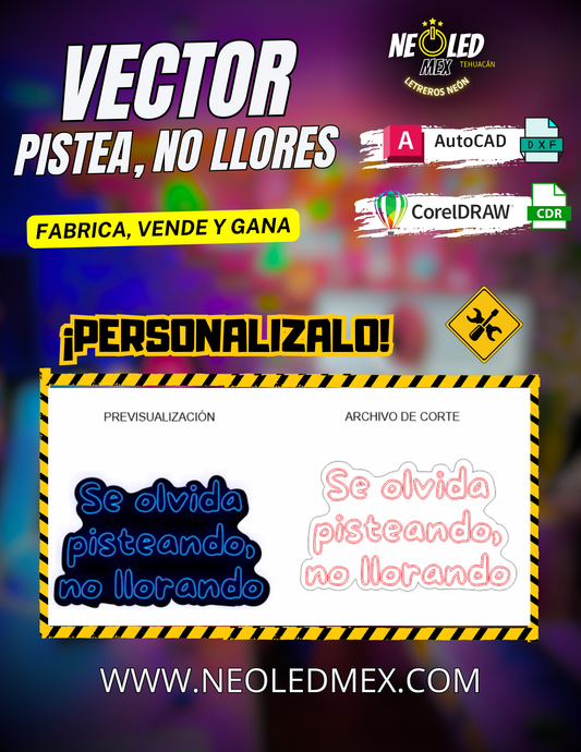 VECTOR SE OLVIDA PISTEANDO