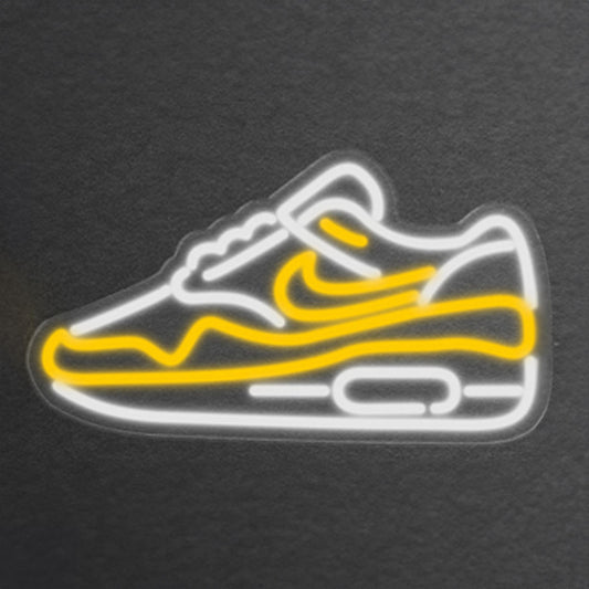 LETRERO NEÓN AIRMAX 90 AMARILLO