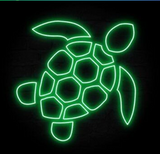 LETRERO NEÓN TORTUGA