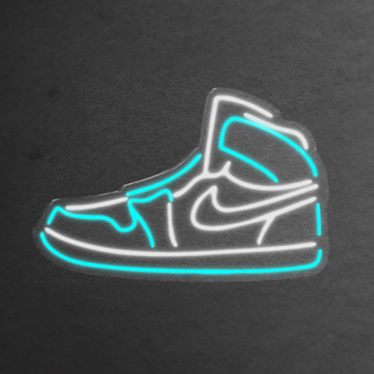 LETRERO NEÓN JORDAN 1 HIELO