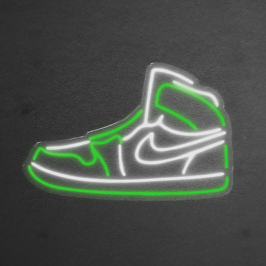 LETRERO NEÓN JORDAN 1 VERDE