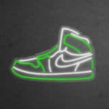 Letrero Neón Jordan 1 Verde