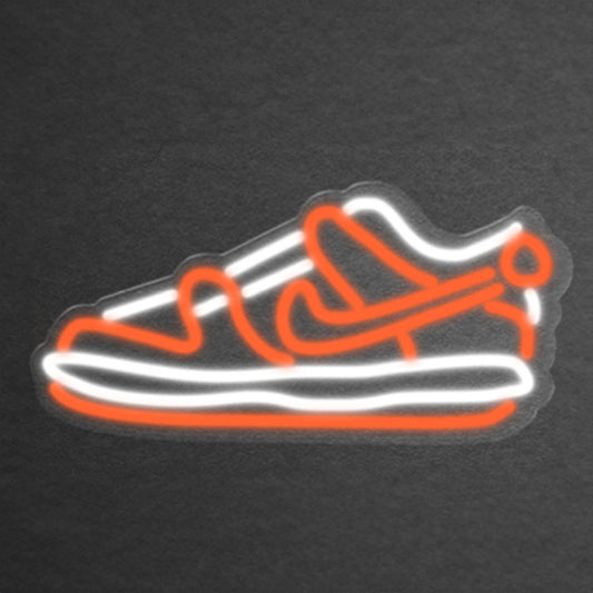 LETRERO NEÓN JORDAN LOW NARANJA