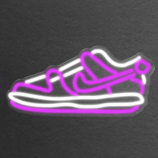 LETRERO NEÓN JORDAN LOW ROSA