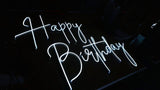 LETRERO NEÓN HAPPY BIRTHDAY
